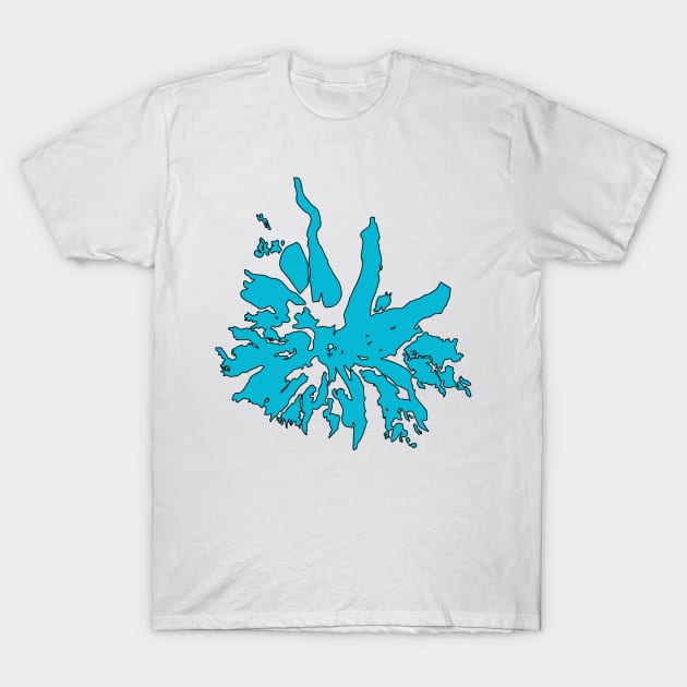 Mount Rainier Glaciers T-Shirt by CorrieMick